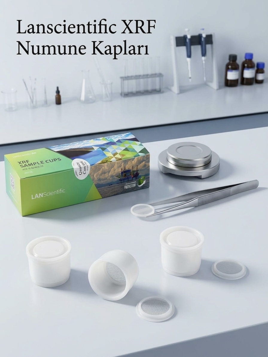 XRF Numune Kapları – Toz, Sıvı ve Maden Analizleri İçin Yüksek Hassasiyet