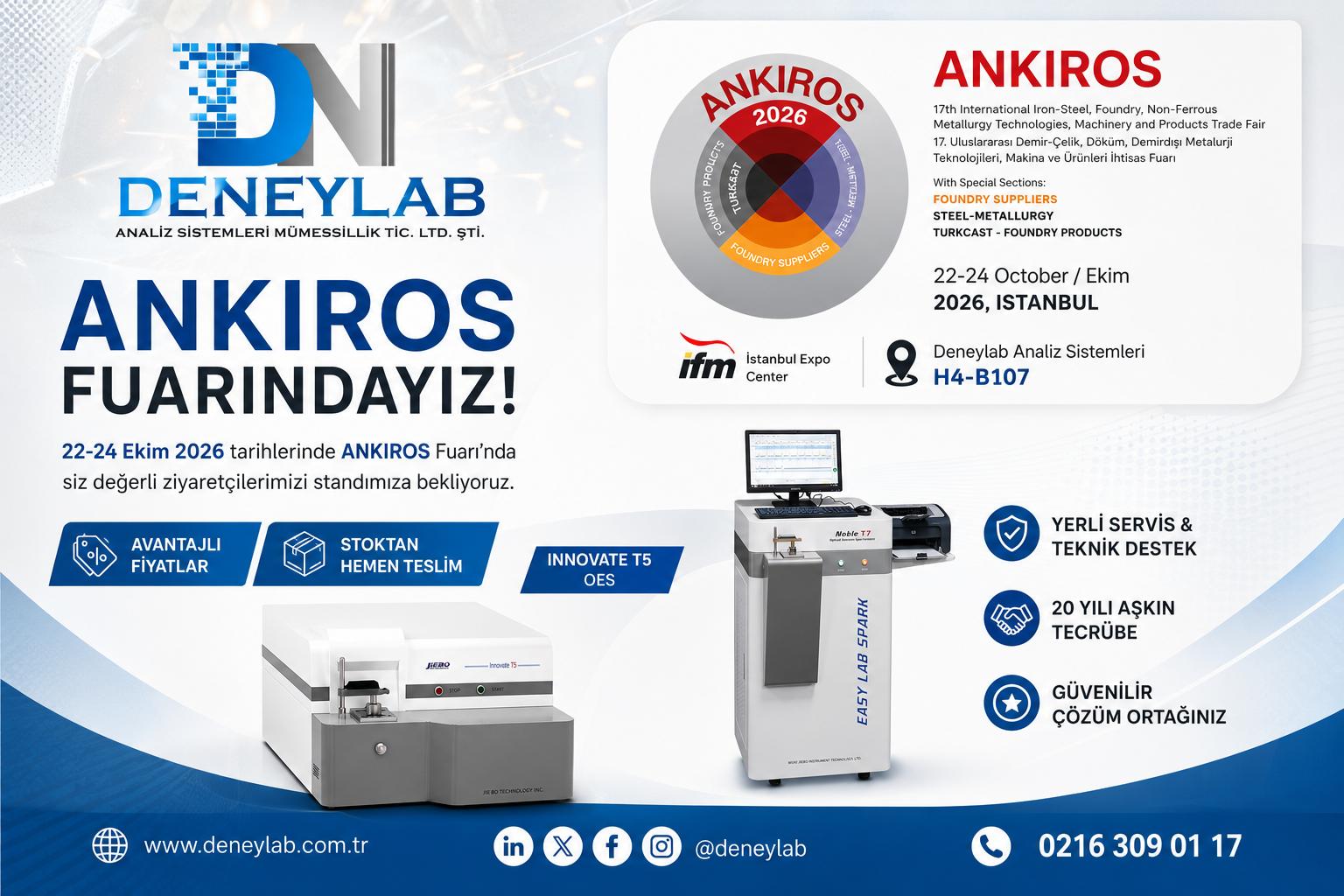 Ankiros 2026 Fuarına Katılıyoruz!