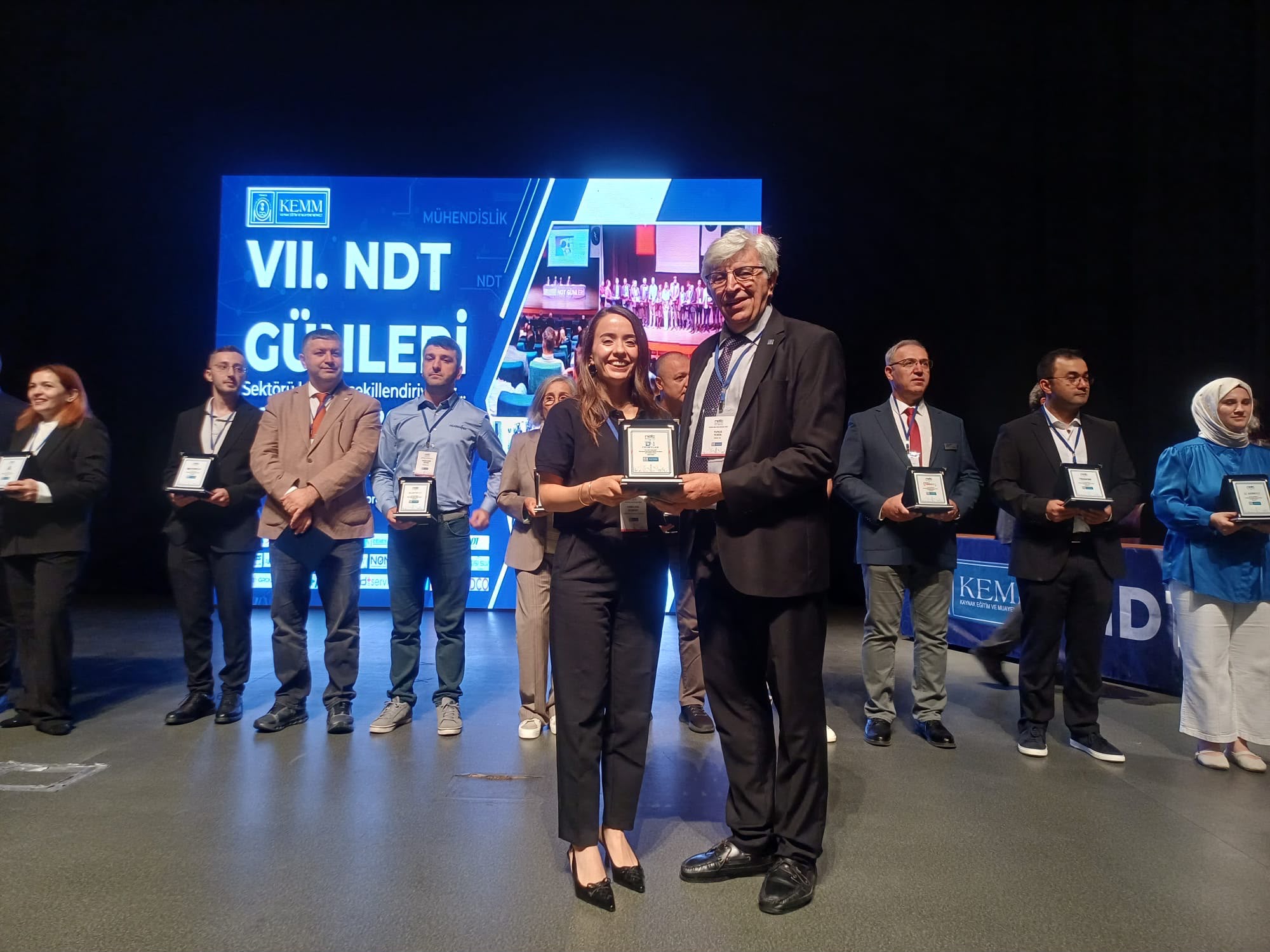 VII. NDT Günleri plaket töreni
